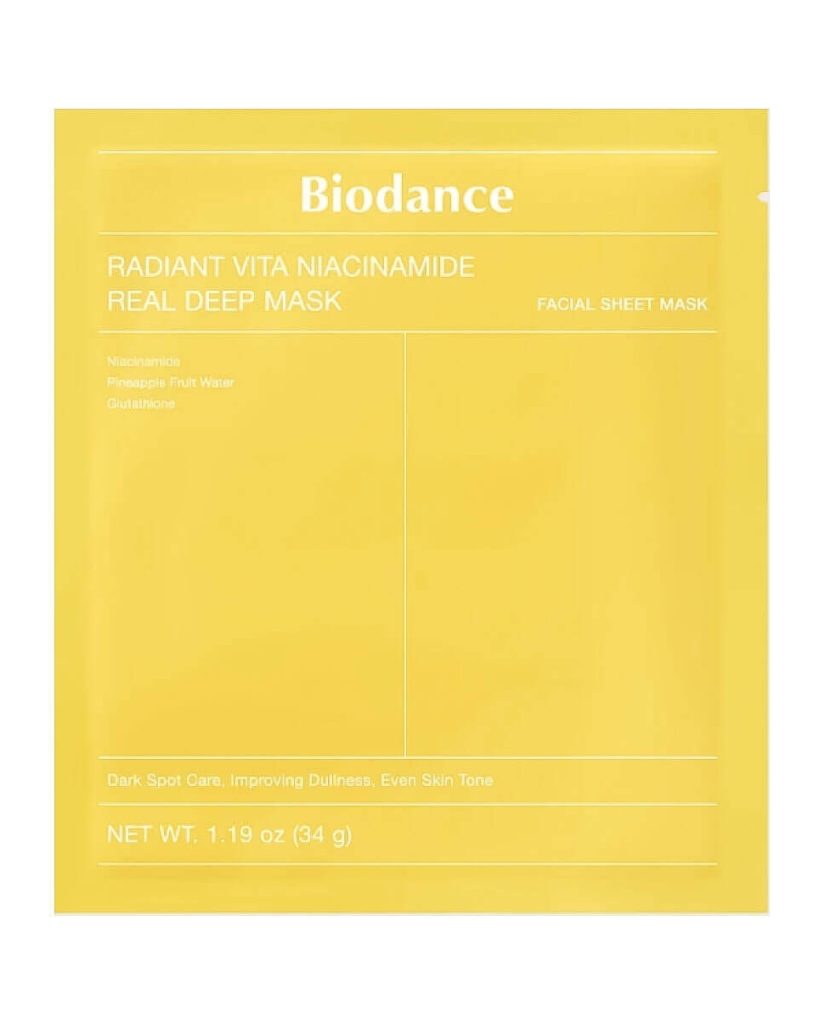 BIODANCE Radiant Vita Niacinamide Real Deep Mask — фото 2