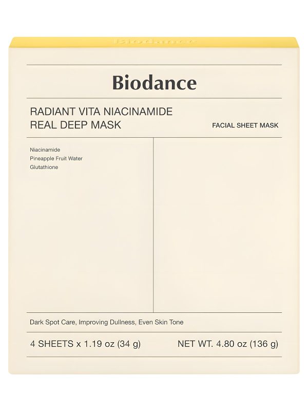 BIODANCE Radiant Vita Niacinamide Real Deep Mask