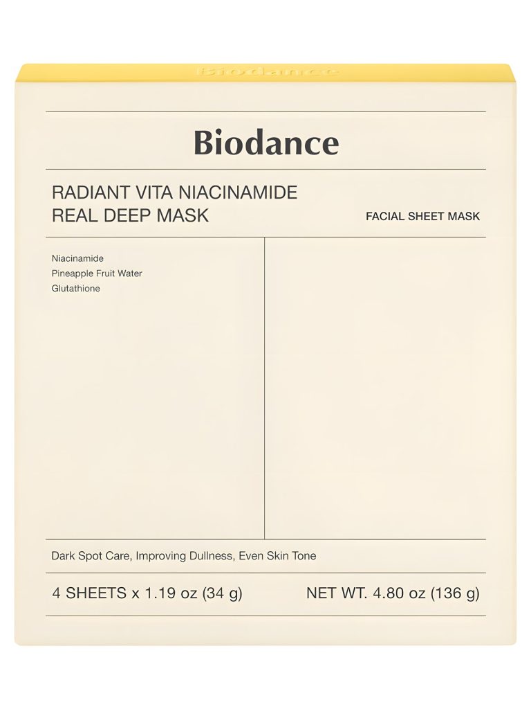 BIODANCE Radiant Vita Niacinamide Real Deep Mask