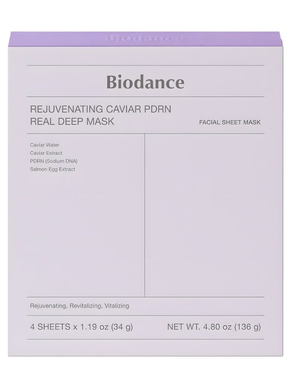 BIODANCE Rejuvenating Caviar PDRN Real Deep Mask