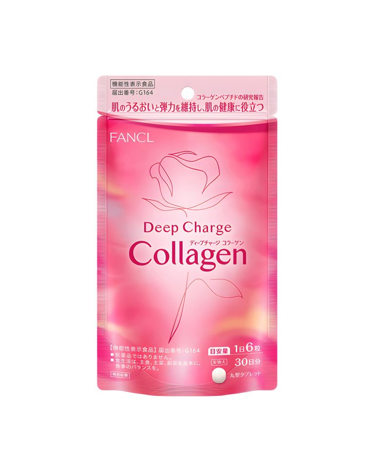 FANCL Deep Charge Collagen – коллаген с витамином С и экстрактом розы