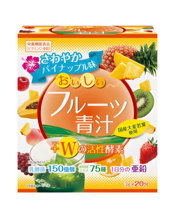 YUWA Aojiru Pineapple – фруктовый аодзиру